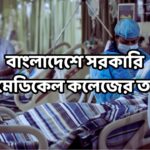 বাংলাদেশে সরকারি প্যারামেডিকেল কলেজের তালিকা